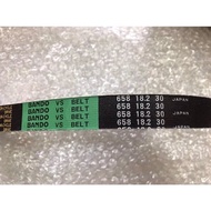 658-18.2 -30  Fan belt Dio 3 (BANDO MADE IN JAPAN)