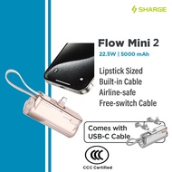 Shargeek/Sharge Flow Mini / Flow mini 2 5000mAh 12W Portable Charger Transparent Cable-free Power Ba