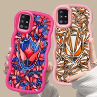 MERAH D-25 Kamen Rider Pink red Casing for Samsung A03S A51 A31 A03 A02S M02S F02S black