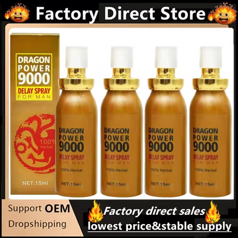 1/2/3/5Pcs Delay Spray Dragon Power Iconic Delay Ejection Spray Climax Control Spray Men Non-Irritat