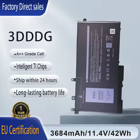 New Laptop Battery 3DDDG For Dell Latitude 5280 E5280 5290 5480 E5480 5490 5580 5590 Series Precisio