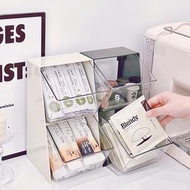 全城熱賣 - 茶包收纳盒 廚房多格收納盒 茶水間桌面收納盒 咖啡膠囊收納 咖啡包收納盒 吧檯收納 茶葉收納盒 零食收納架 廚房整理盒 多格小物收納盒