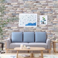 YodaOfficialStore - Colorful Natural Stone Wall Wallpaper 9m to/sd 9m to/d 10m x 45cm