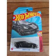HOTWHEELS CORTEZ C7 ZO6 BLACK ORIGINAL MATTEL