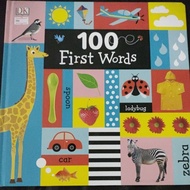 100 First Words by DK ( board book) 100% original