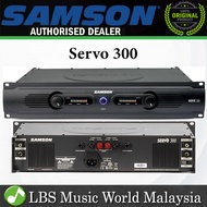 [Discontinue] Samson Servo 300 2 Channel 2 X 150W at 4 Ohms Power Amplifier Speaker Power Amp (Servo