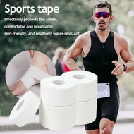 [Ma] Injury Wrap Tape White Athletic Tape White Sports Tape Easy Tear Athletic Tape No Sticky Residu
