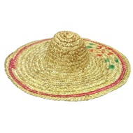 Grass Straw Farmer Hat Cap / Straw Hat / Topi Rumput Jerami Petani