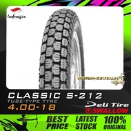 TAYAR DELI/SWALLOW TUBE-TYPE TYRE S-212 CLASSIC 4.00-18 400-18