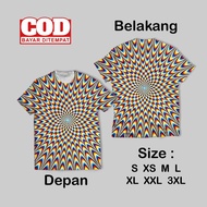 Full Print T-Shirt with 3D Illusion Art Motif, Latest wallpaper | AOP T-shirt with 3d Illusion Motif