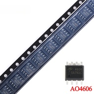 10Pcs/5pcs AO4606 4606 SOIC-8 N+P Dual Channel 30V -30V 6A -6.5A SMD SMT MOSFET Field-effect Transis