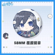 [KIHUSHOP] Brooch Kimetsu No Yaiba Tomioka Giyuu Cosplay Brooch Brooch Pin