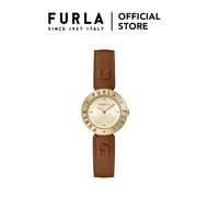 FURLA ESSENTIAL Gold Tone Case Champagne Dial Watch