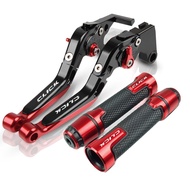 For Honda Click160 ABS 2023 modified high-quality CNC aluminum alloy 6-stage adjustable Foldable bra