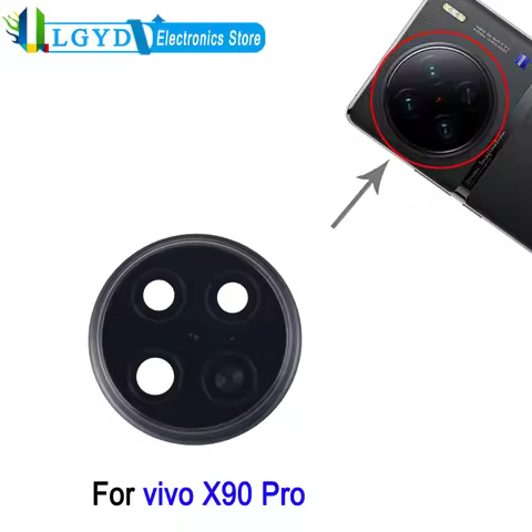 For vivo X90 Pro Rear Camera Lens Cover Replacement Part