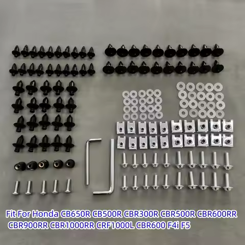 Fairing Bodywork Kit Bolts Screws Fit For Honda CB650R CB500R CBR300R CBR500R CBR600RR CBR900RR CBR1