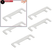 XS 5PCS Car Fuse Flat Type 32V Fork Bolt Battery Fuse Car Bracket 30A-100A Fuse