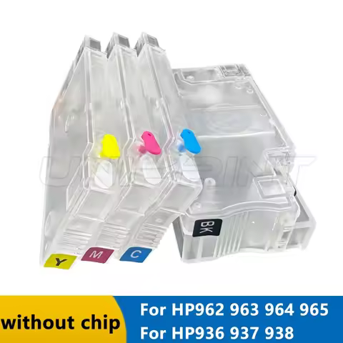 UP refillable ink cartridge for HP962 963 964 965 HP938 937 for HP Pro 9010 9012 9013 9014 9015 9016