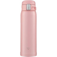Zojirushi Water Bottle Direct Drink [One Touch Open] Stainless Steel Mug 480ml Pink SM-SF48-PA