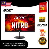 ACER NITRO XV240YM3 23.8" 180HZ IPS FHD GAMING MONITOR
