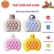New Generation Pop It Music Light Toy, Pop It Electronic Game Machine for Entertainment Press Accord