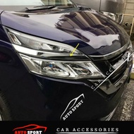 Nissan Serena C27 Engine Bonet Chrome + Headlamp Chrome Car Accessories