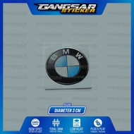 emblem logo bmw bulat / emblem timbul bmw