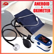 (Variation)BUNDLEAneroid Sphygmomanometer SET with Stethoscope Blood Pressure Monitor Manual WITH  P