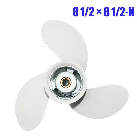 8 1/2 x 8 1/2 -N propeller 6G1-45941-00-EL for Yamaha F9.9 4 stroke 9.9HP Outboard Motor