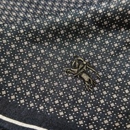 Burberry 復古手帕鑽石圖案黑色 20 x 20 英寸