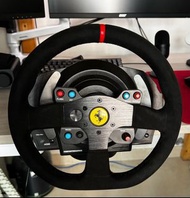 新版 Thrustmaster T300 RS Ferrari Alcantara Edition 方向盤 鈦盤