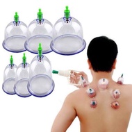 12PCS Traditional Ventosa Health Massage Therapy Set Body Massage Back Pain Relief Ventusa Glass Set