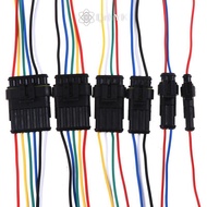 [QrhYK-t] 1/2/3/4/5/6Pin Female Male Waterproof Electrical Cable Auto Connector Car Plug new