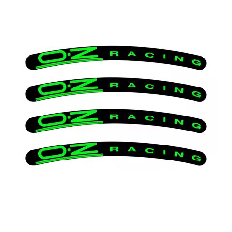 for OZ Racing Octavia A5 Fabia Superb Car Sport Motorbike Bike Tuning Rim Wheel Decal Sticker Logo E