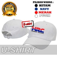 HONDA QUALITY Baseball Cap LATEST HRC RACINGHONDA FOR MEN &Wanita DISTRO U-SHIRT