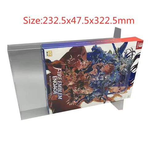 Transparent Box Protector For Nintendo Switch/NS/Fire Emblem Engage/JPN Collect Boxes TEP Storage Ga