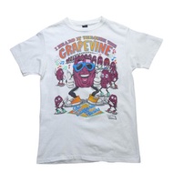 1987 ANVIL 葡萄乾人圖騰tee 古著T-Shirt