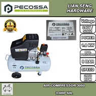 PECOSSA AIR COMPRESSOR 3050 3.0HP 50L