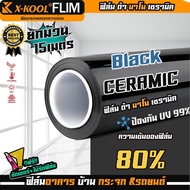 X-KOOL Ceramic NANO80 Film Width 50cm. Length In Roll 15 Meters Plus Cutter + Squeegee