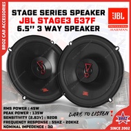 π Original JBL Stage3 637F 6-1/2" 3 Way Coaxial Car Speaker 45W RMS Power 135W Peak Power Car Audio