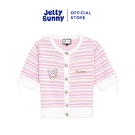 JELLY BUNNY เสื้อแขนสั้้นลายทางปักลายการ์ตูน KUROMI รุ่น B25WATL002