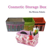 [BEST BUY] Non-Woven Cosmetic Storage Box - 3 Pocket