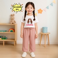 Najwa - Hutao Kids Outfit Girls Casual Outfit/ Kids Outfit Girl Kids Girl Clothing Set
