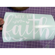 Spiritual Cutting Sticker for Catholic Christian Christian Christian Bible Verse