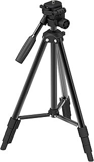 Enhanced Lightweight Video Tripod DREAMGRIP 142QR-4Y with Extra Original Track Connector for Rig Sys