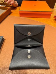 🖤禮物之選❤️  Hermes Calvi Duo Card Holder Noir 黑色 全新 現貨 歐洲購入  100%全新 100%正貨