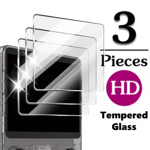 9H Hardness Tempered Glass For R36S 3.5Inch Player Games HD Screen Protectors For R36S Handheld Game