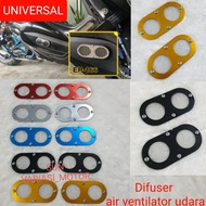 Air VENTILATOR DIFFUSER DIFFUSER ALL Motorcycle YAMAHA NMAX XMAX AEROX LEXI HONDA PCX Click UNIVERSA