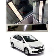 🔳4pcs Door pillar crome bezza