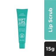 Luxe Organix Soft Lips Lip Exfoliating Scrub 15g